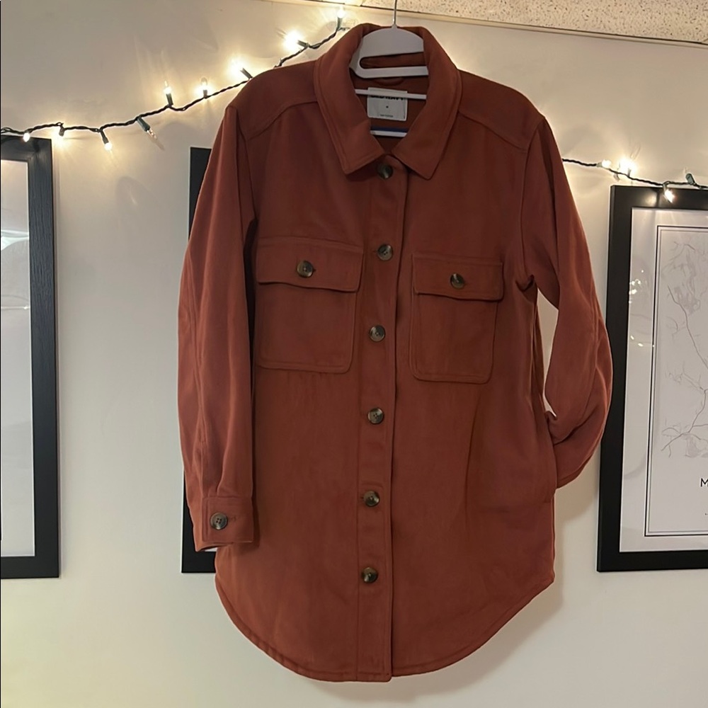 Old Navy Pink and Red Utility Jacket